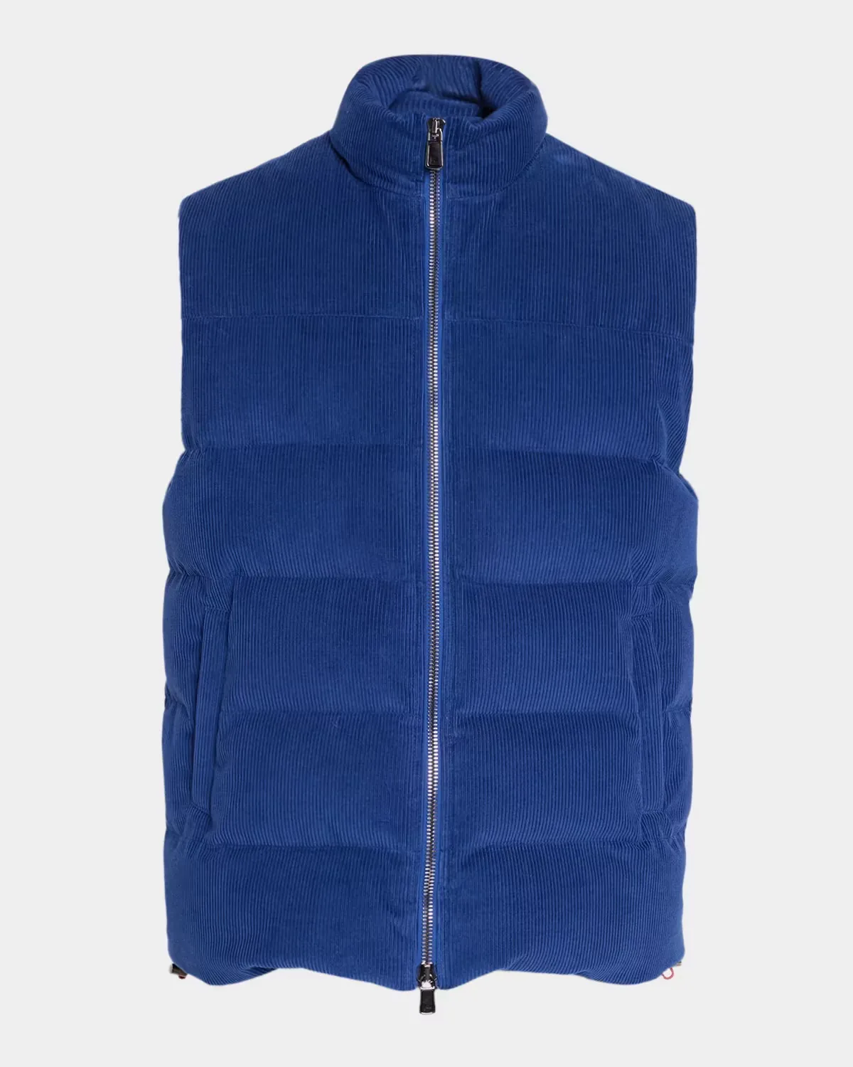 Corduroy Puffer Vest by Isaia