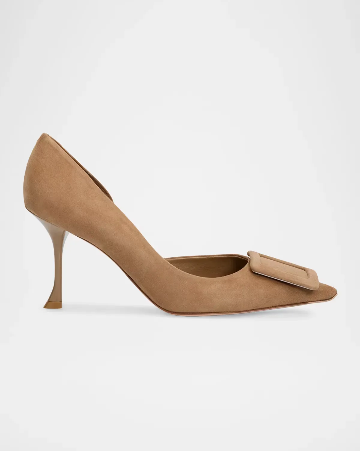 Viv Ville 85MM Suede D'Orsay Pumps