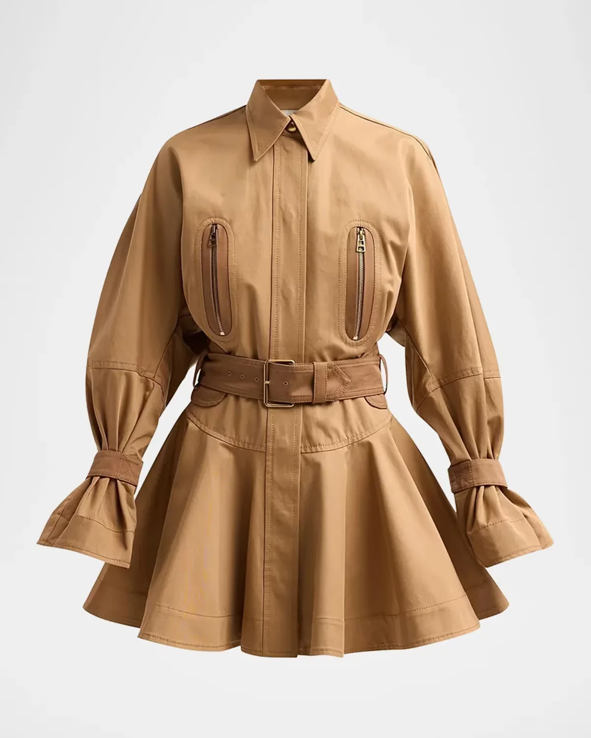 Valiant Drill Mini Dress by Zimmermann