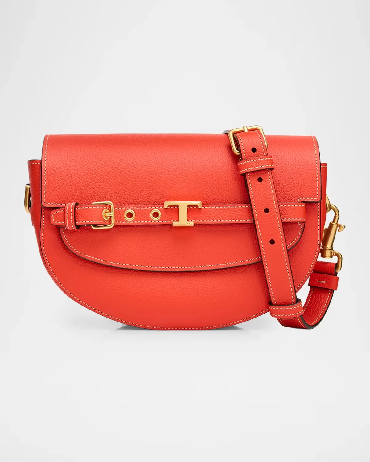 T Timeless Mini Grain Leather Crossbody Bag by Tod & apos;s