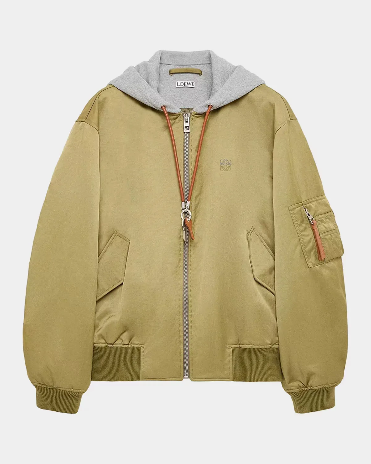 Hooded Bomber Jacket by LOEWE