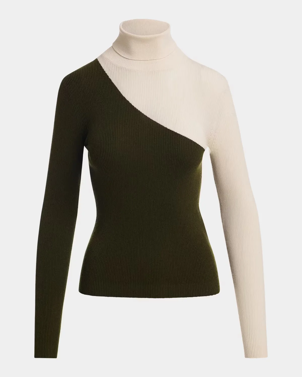 Koncert Two-Tone Turtleneck Top by Essentiel Antwerp