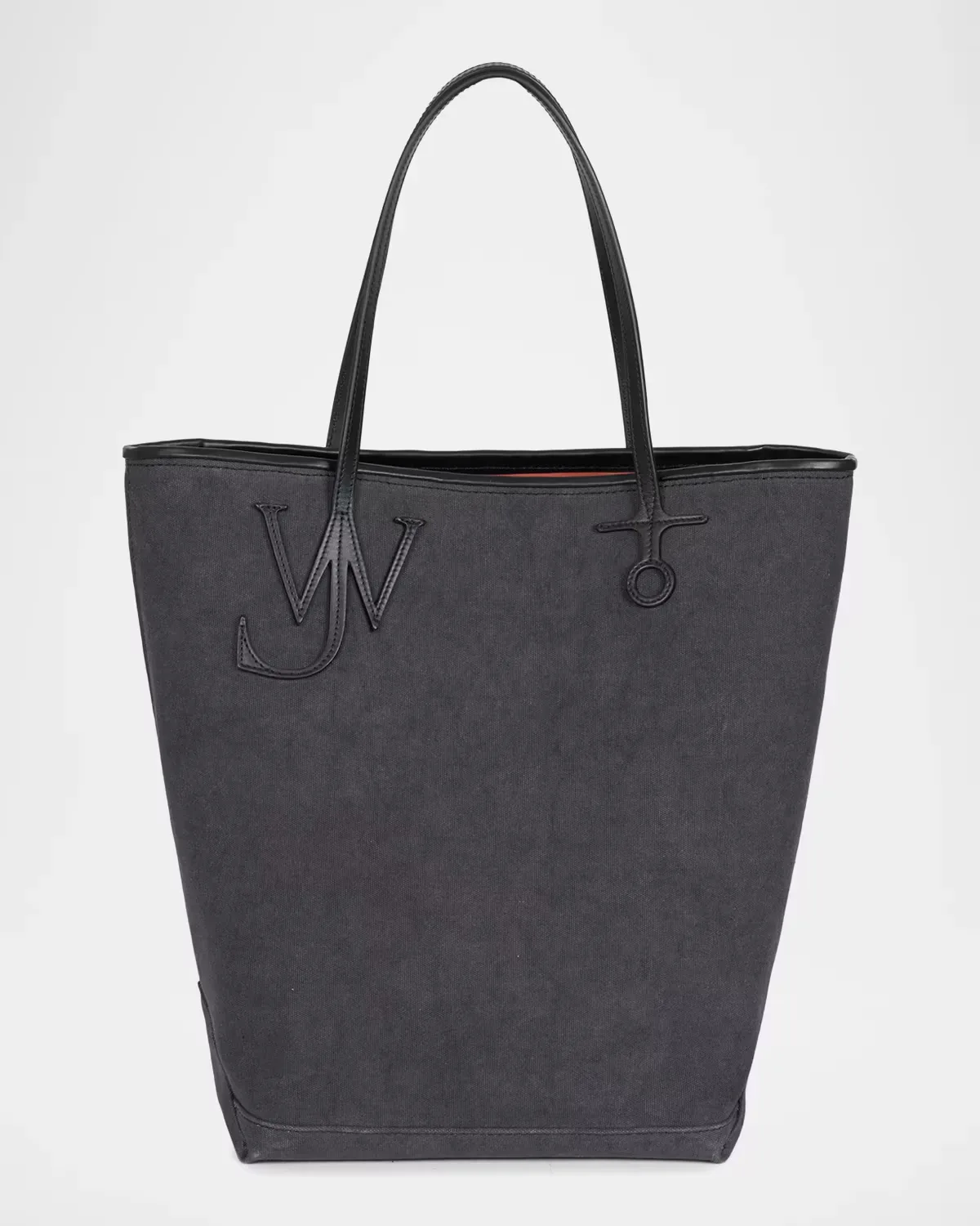 North South Large Canvas Tote Bag by JW Anderson