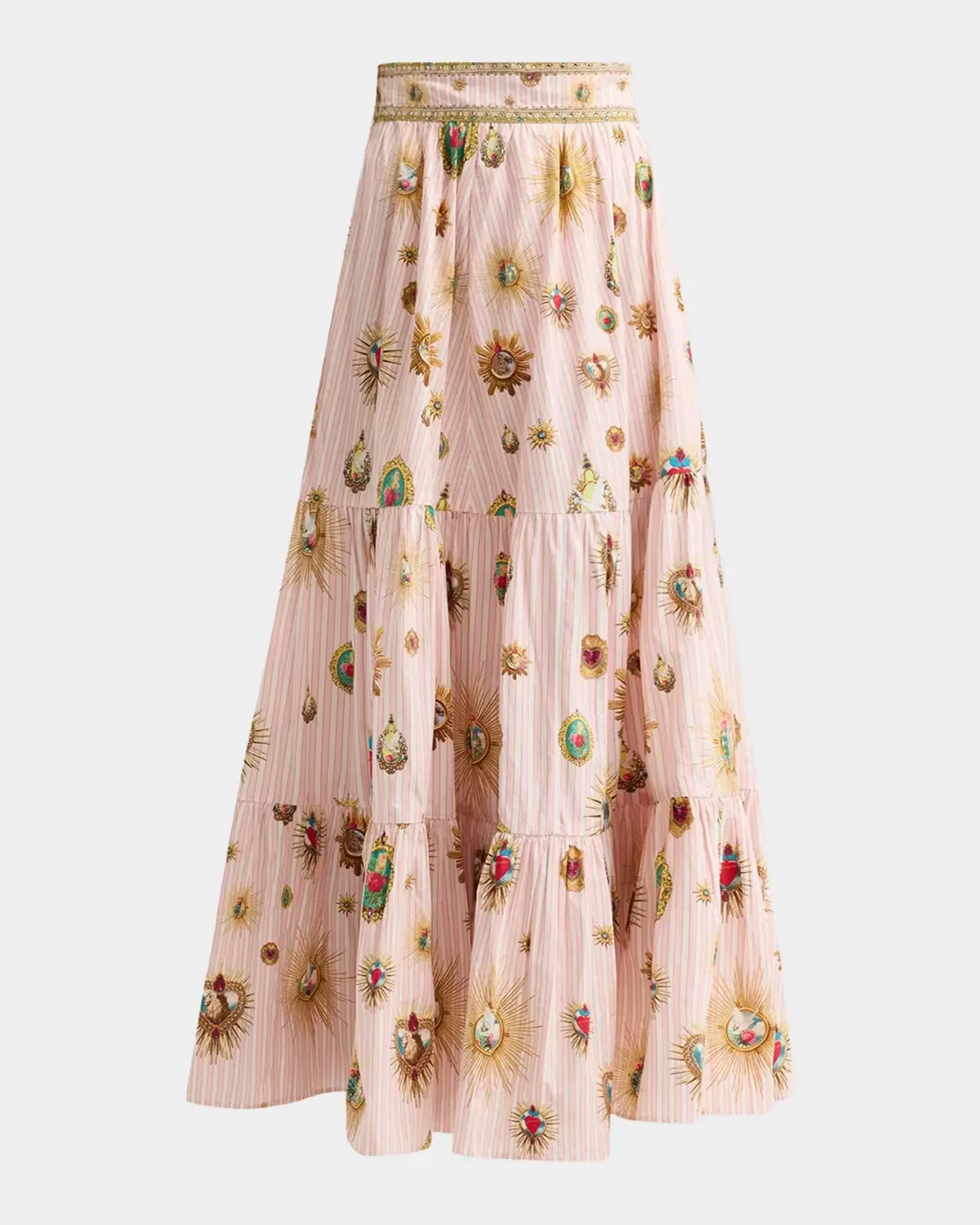 High Waisted Tiered Skirt by Camilla