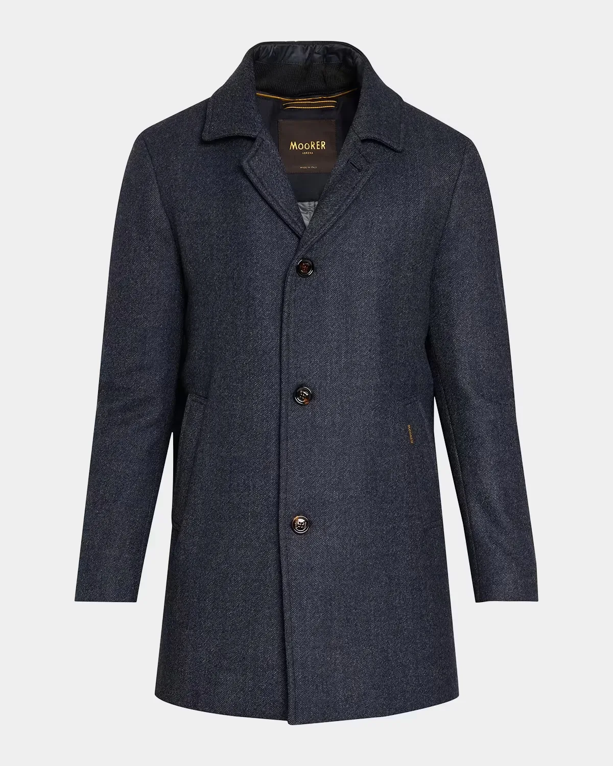 Monferrato Wool Layered Topcoat by MooRER