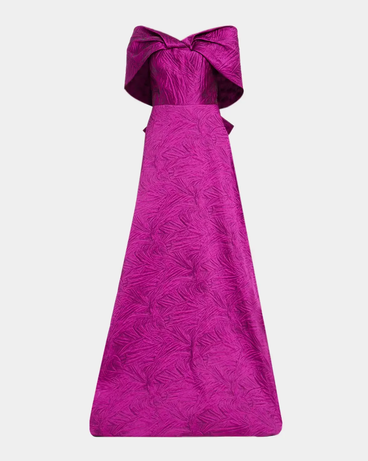 Jacquard Knot Gown by Teri Jon