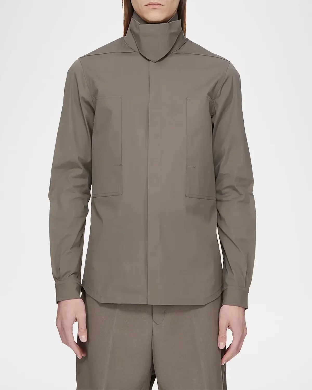 Camicia Stretch-Cotton Shirt by Rick Owens