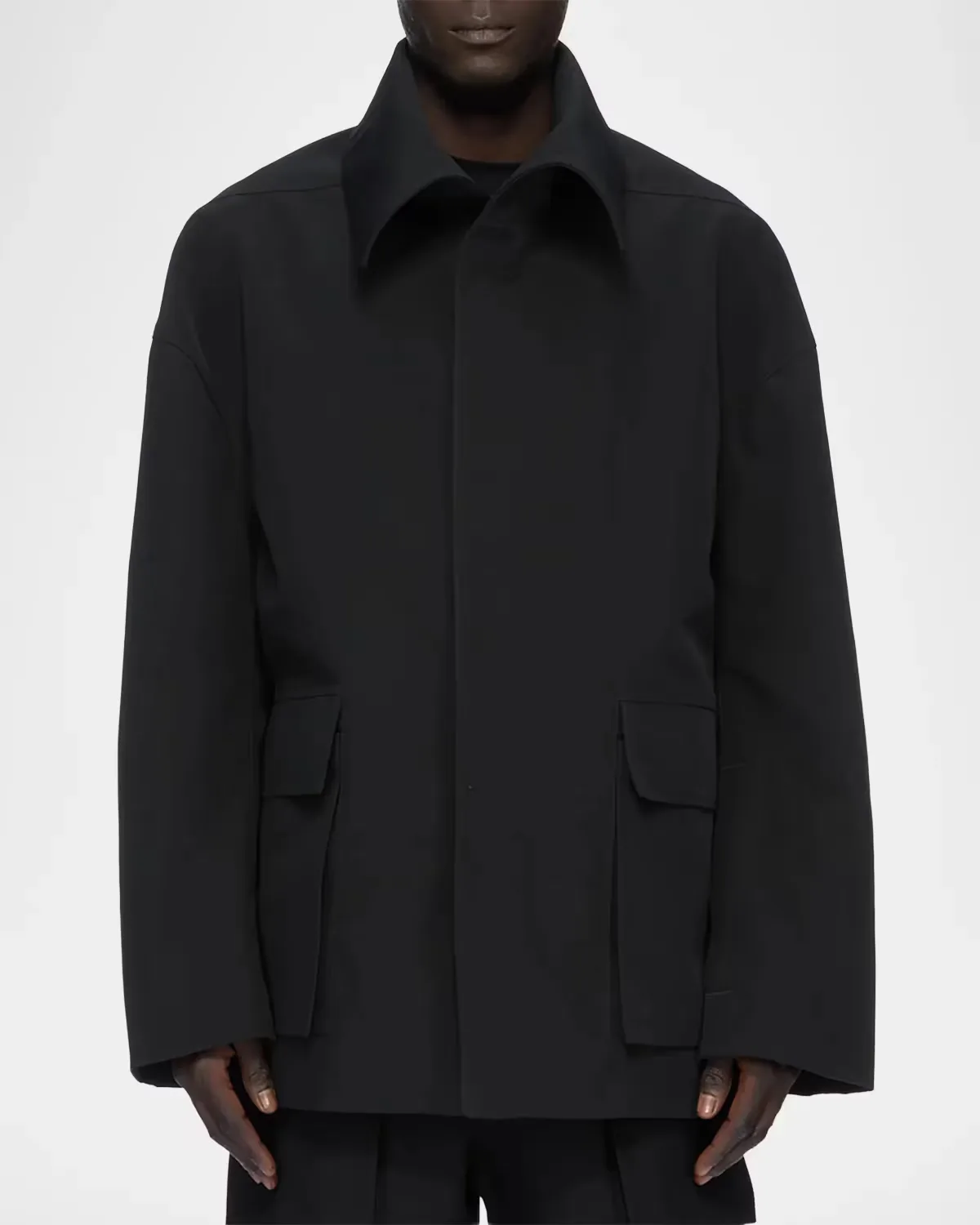 Imbottita Cotton-Blend Shirt Jacket by Rick Owens
