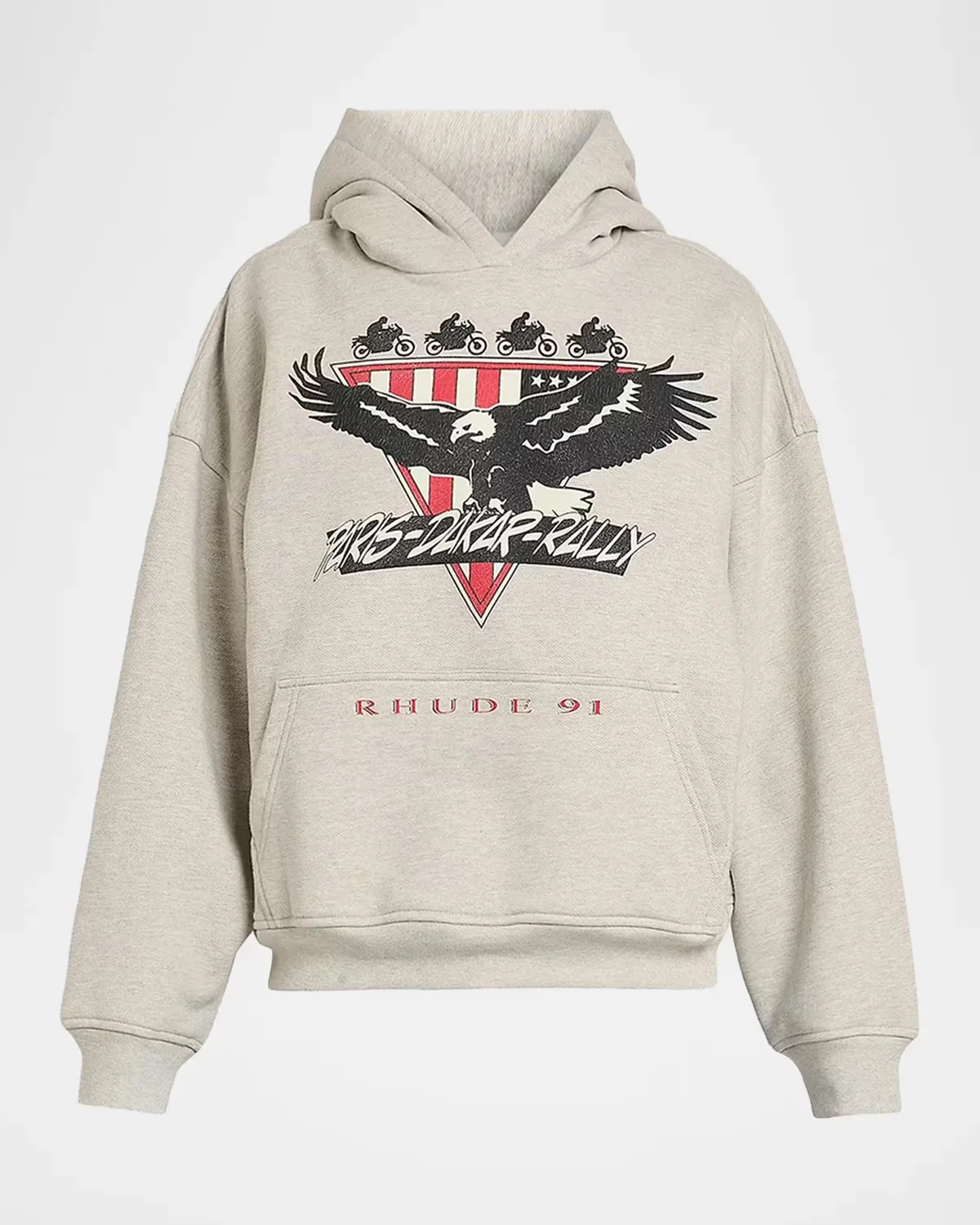 Stage Racing Logo Cotton-Blend Hoodie by 424