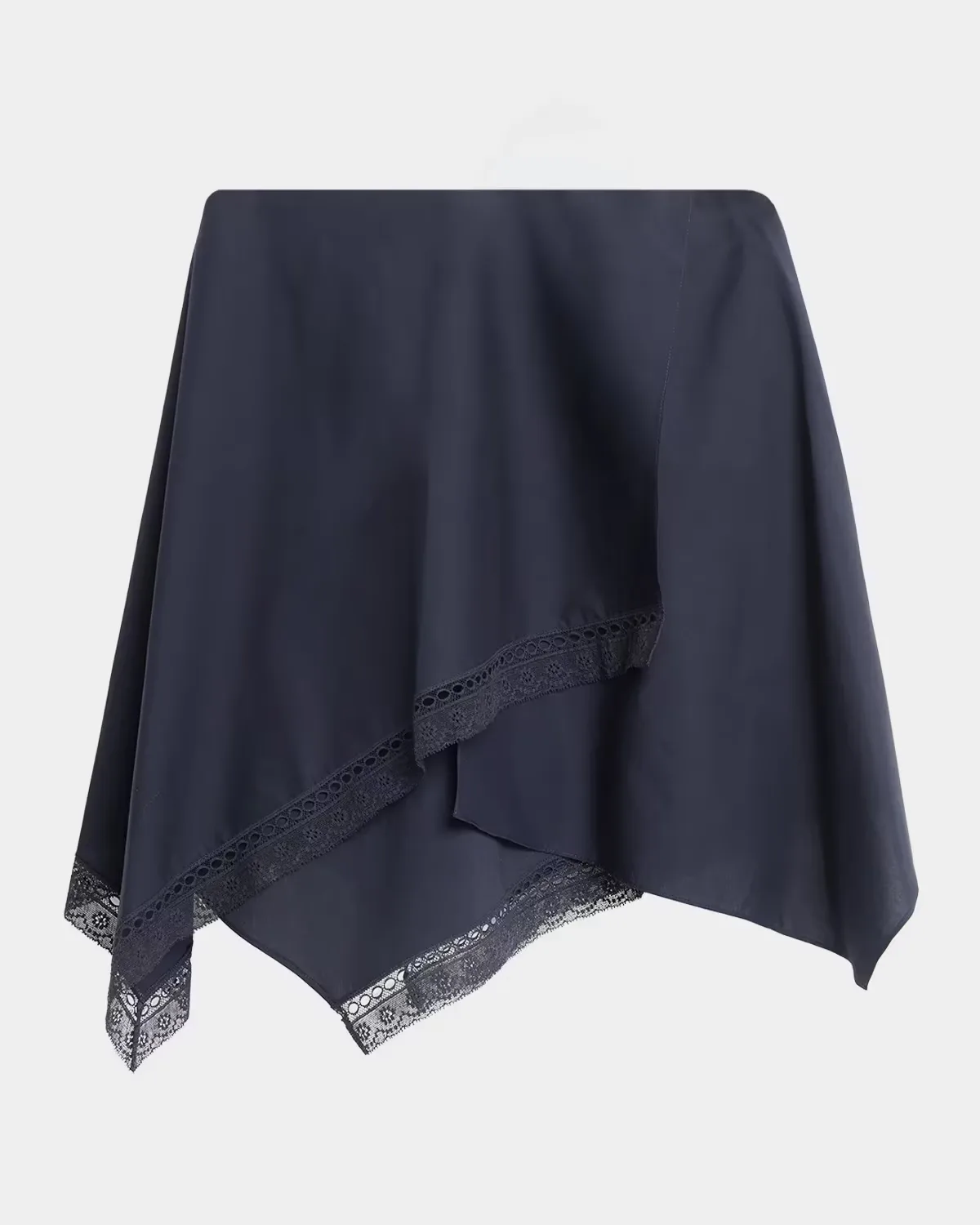 Cotton Layered Handkerchief Mini Skirt by JW Anderson