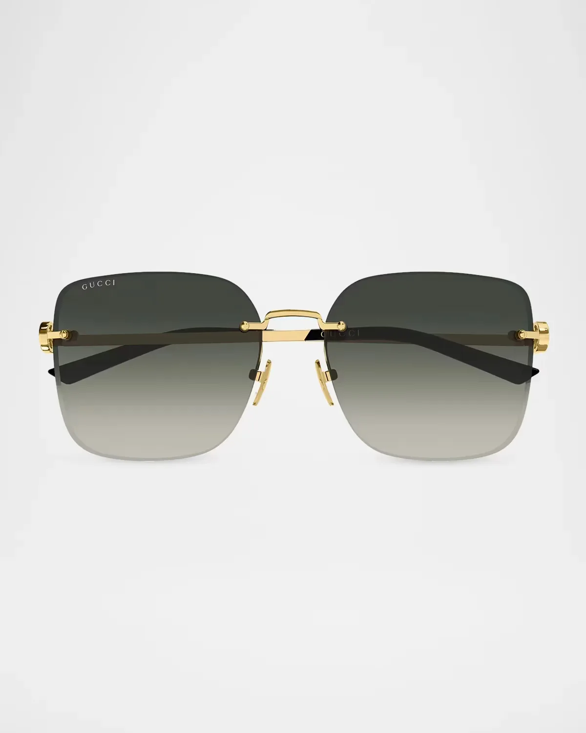 60MM Rimless Butterfly Sunglasses by Gucci