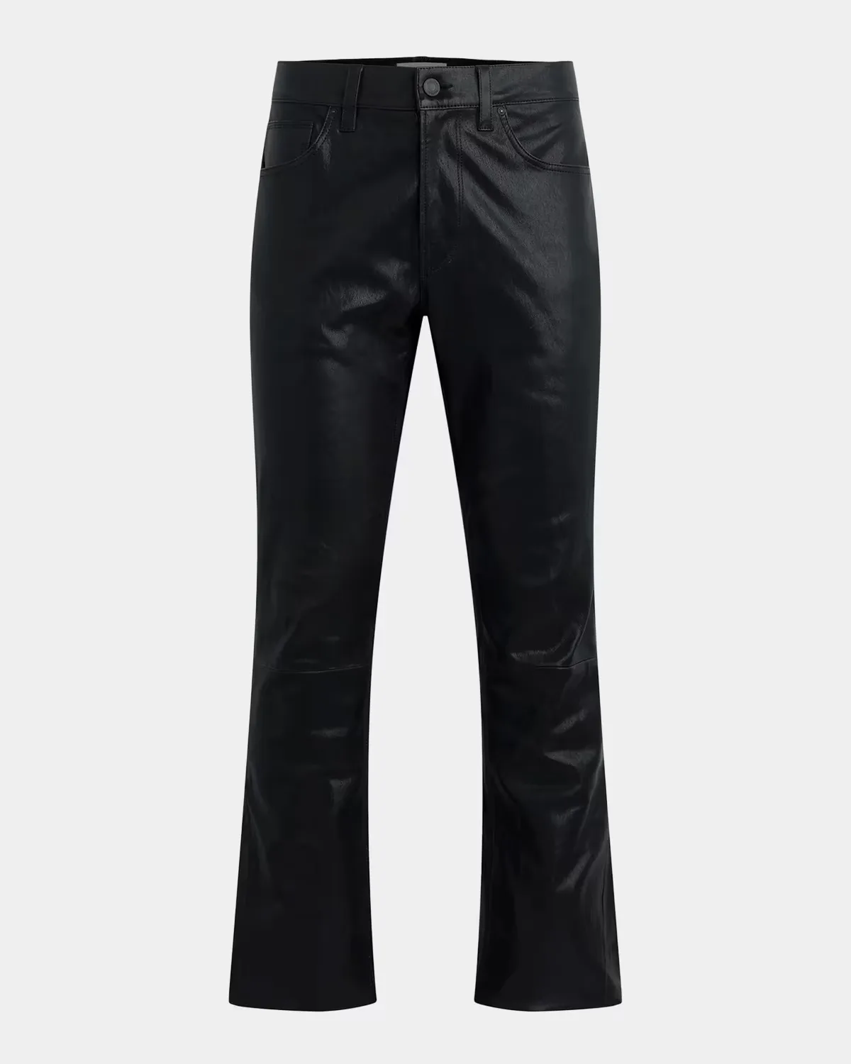 Walker Leather Kick Flare Jeans by Hudson