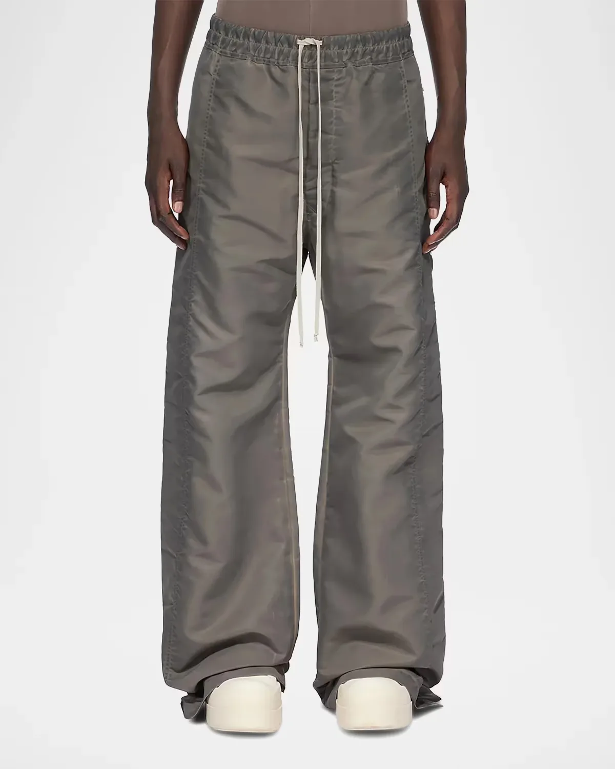Pusher Snap-Side Wide-Leg Track Pants by Rick Owens