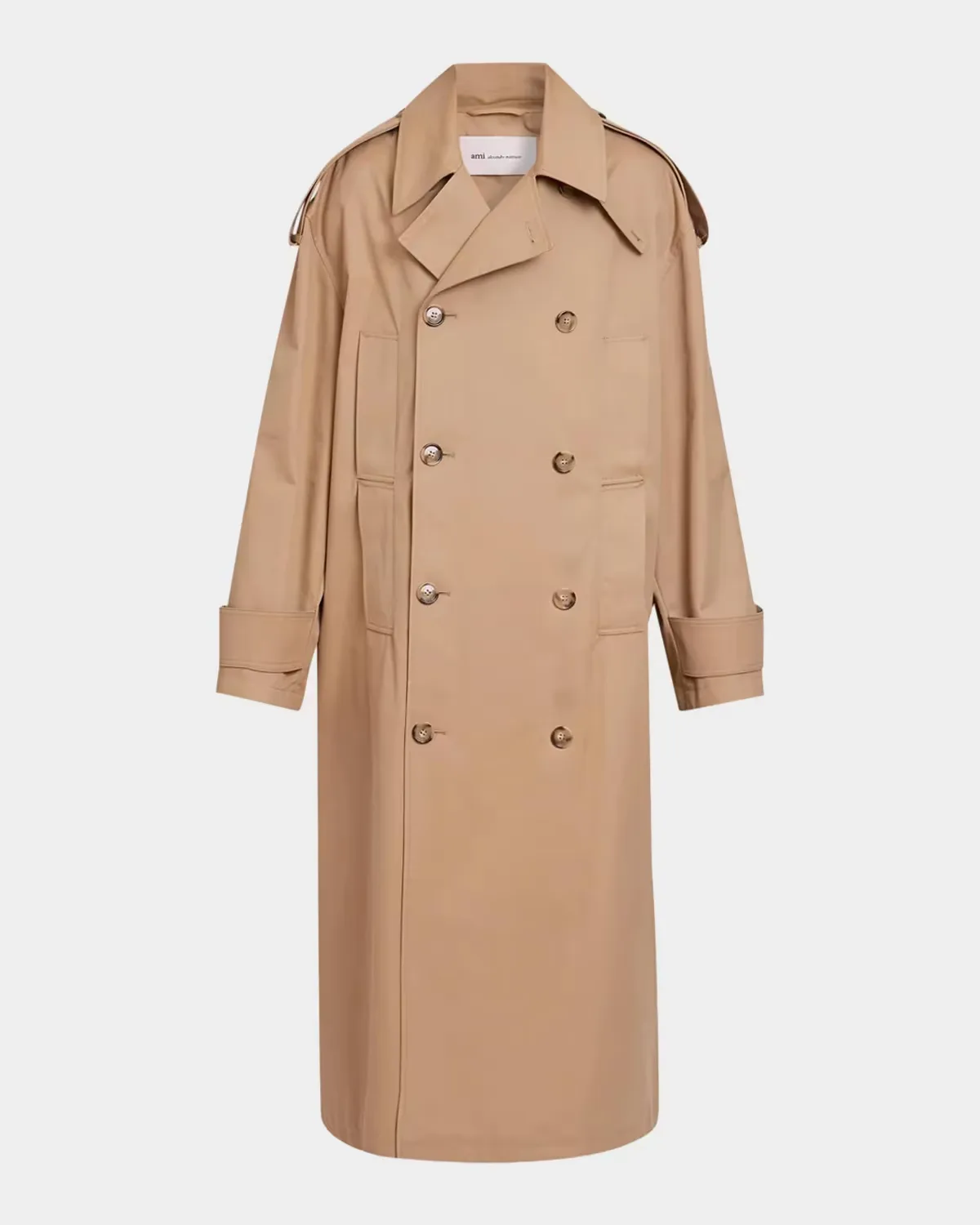 Cotton Gabardine Trench Coat