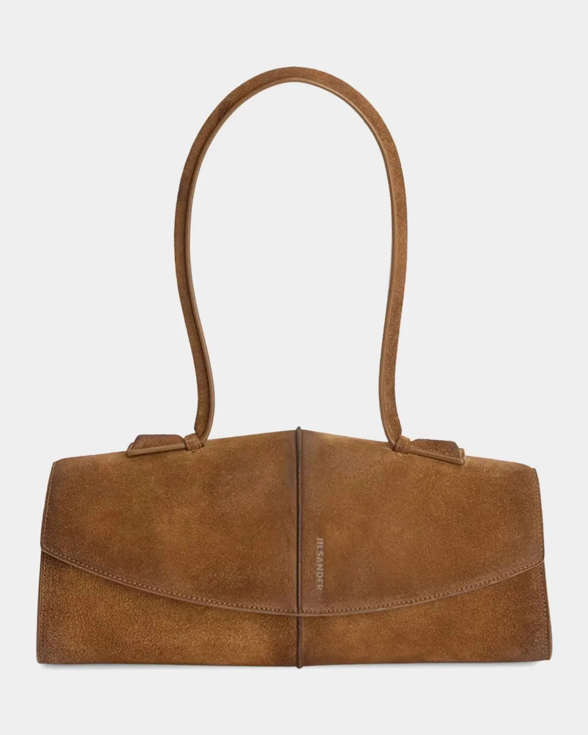 Linea Suede Shoulder Bag by Jil Sander