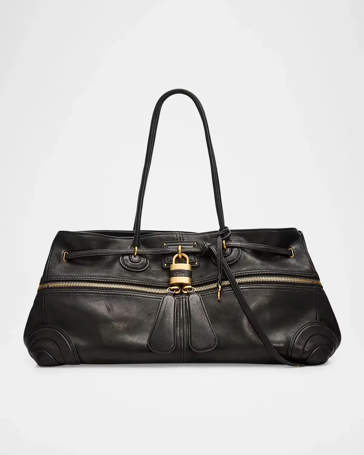 Paddington Sling Leather Shoulder Bag by Chloé
