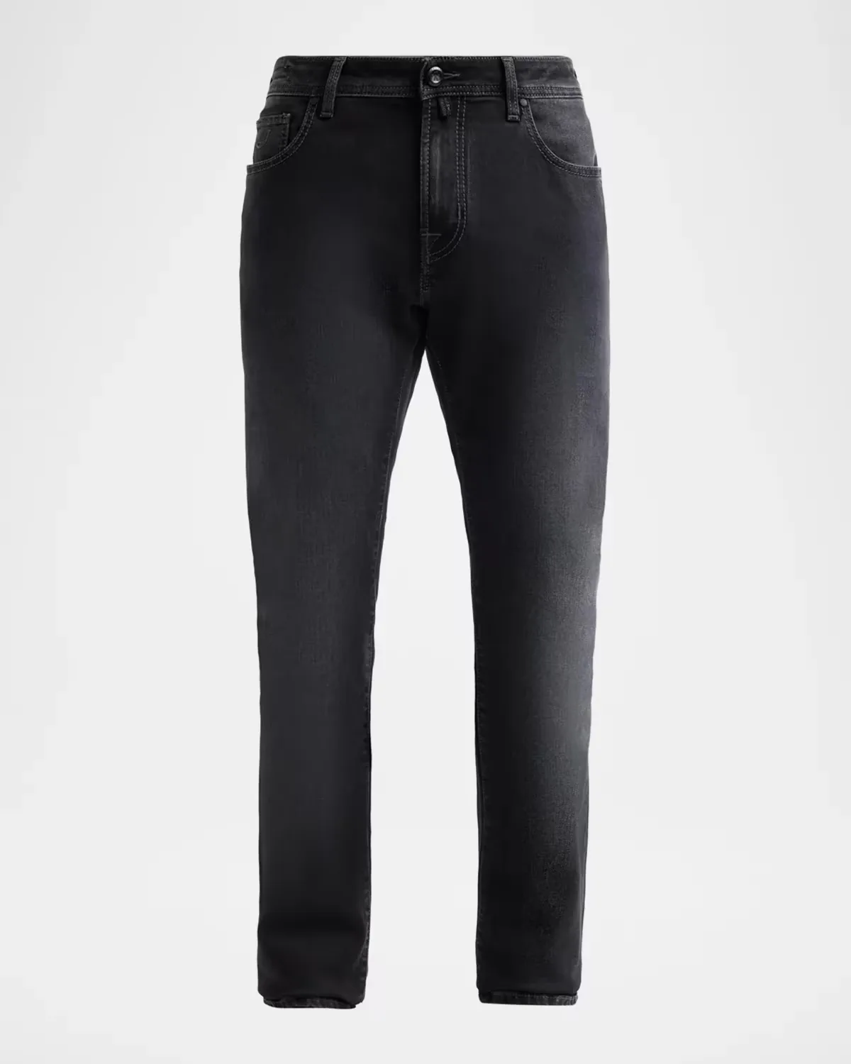 Cotton-Blend Slim-Fit Jeans by Jacob Cohen