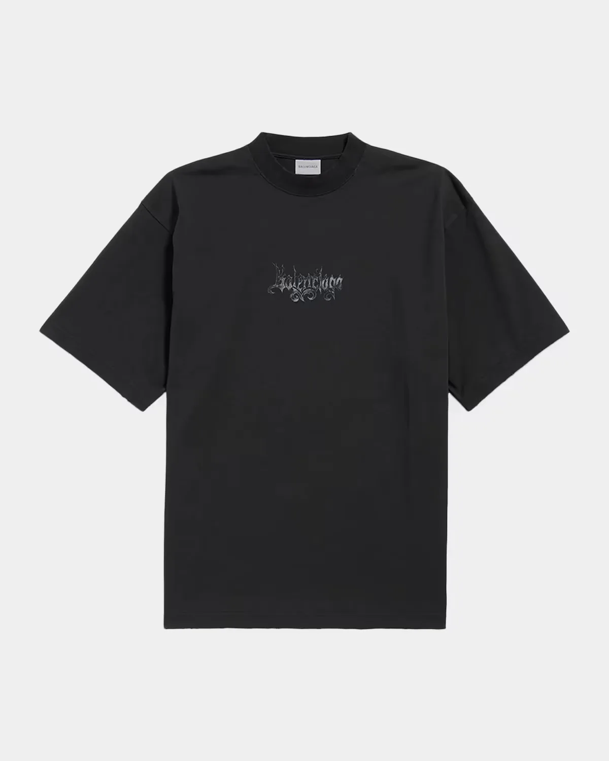 Gothic Logo Crewneck T-Shirt by Balenciaga