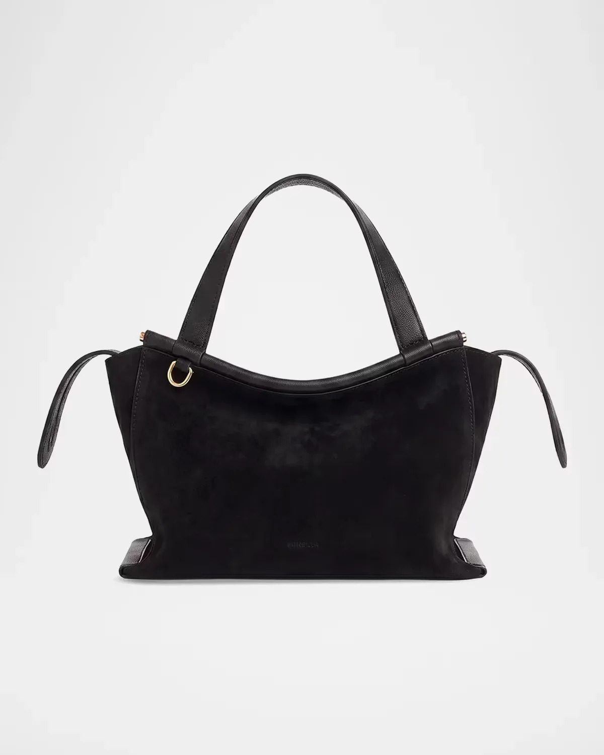 Ida Suede Top Handle Bag by Wandler