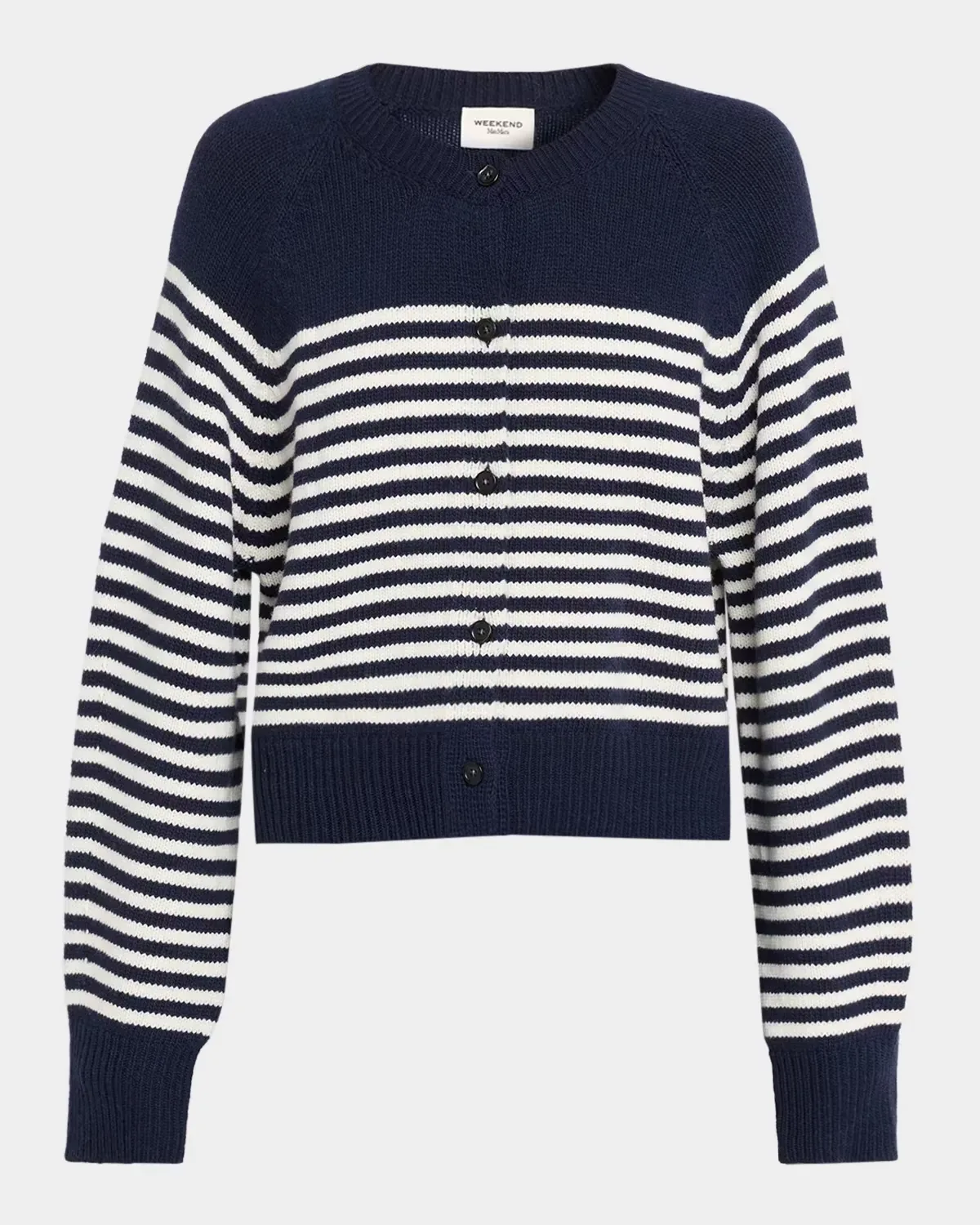 Ombrosa Striped Wool Cardigan by Max Mara