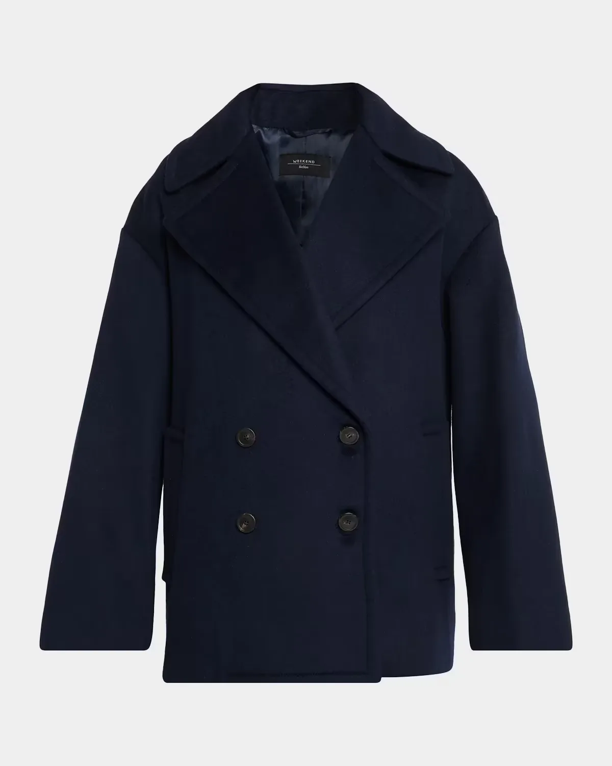 Alpe Double-Sided Wool Peacoat by Max Mara