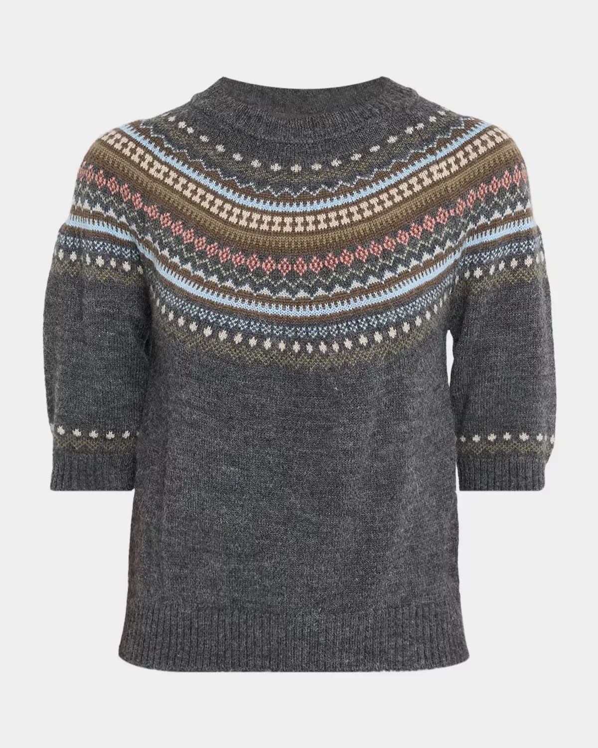 Gallo Geometric Fair Isle Sweater by Max Mara