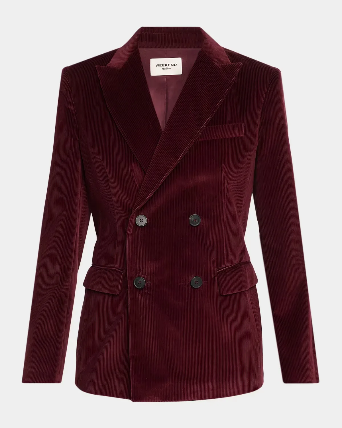 Katanga Double-Breasted Cotton Corduroy Blazer by Max Mara