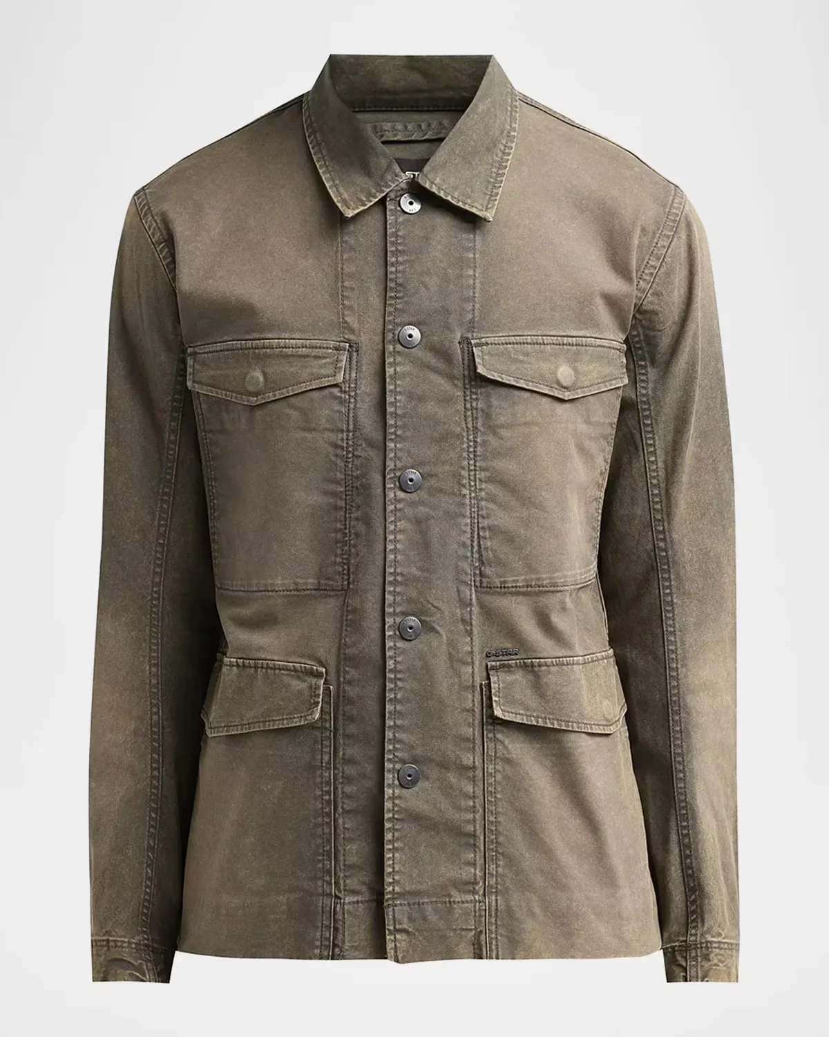 4-Pocket Cotton Twill Overshirt by G-Star