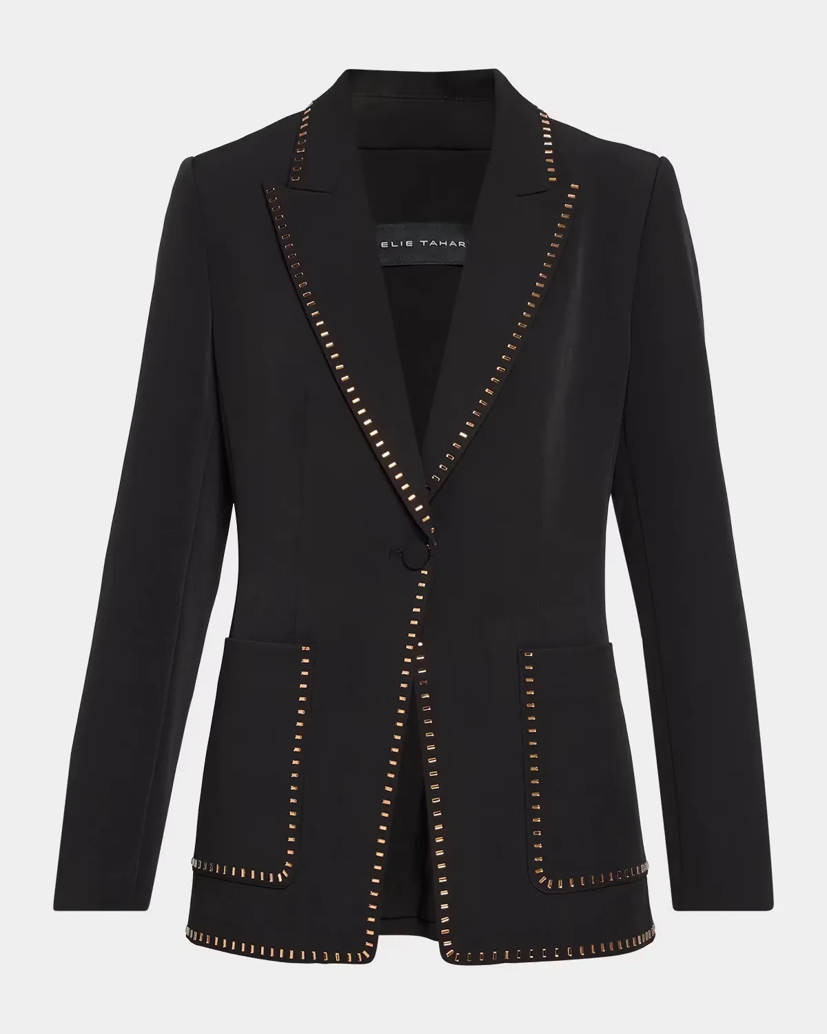 The Margaret Crystal-Trim Suit Jacket by Elie Tahari