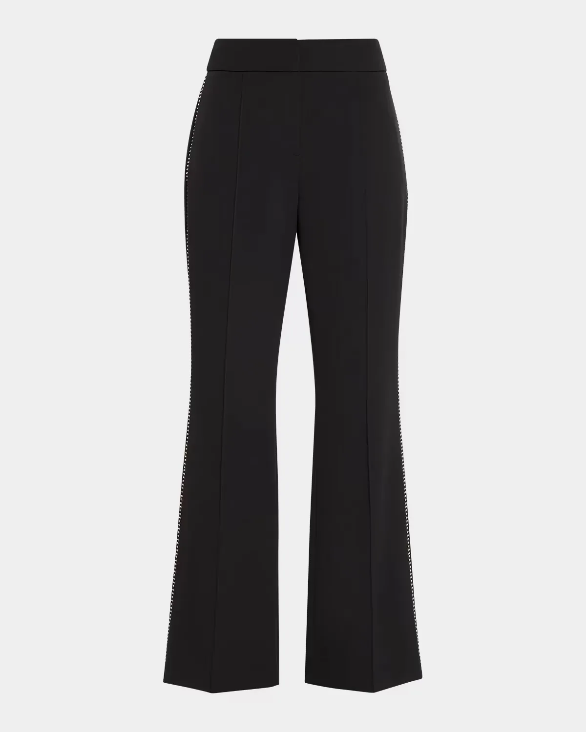 Margaret Embellished-Trim Trousers by Elie Tahari