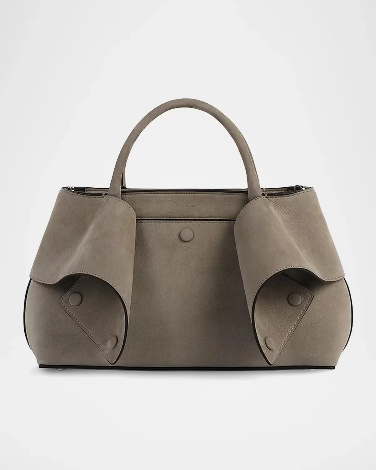 Small Mercer Suede Tote Bag by Totême