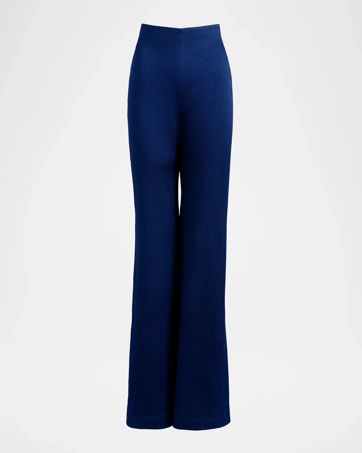 Palermo Hammered Satin Wide-Leg Pants by Silvia Tcherassi