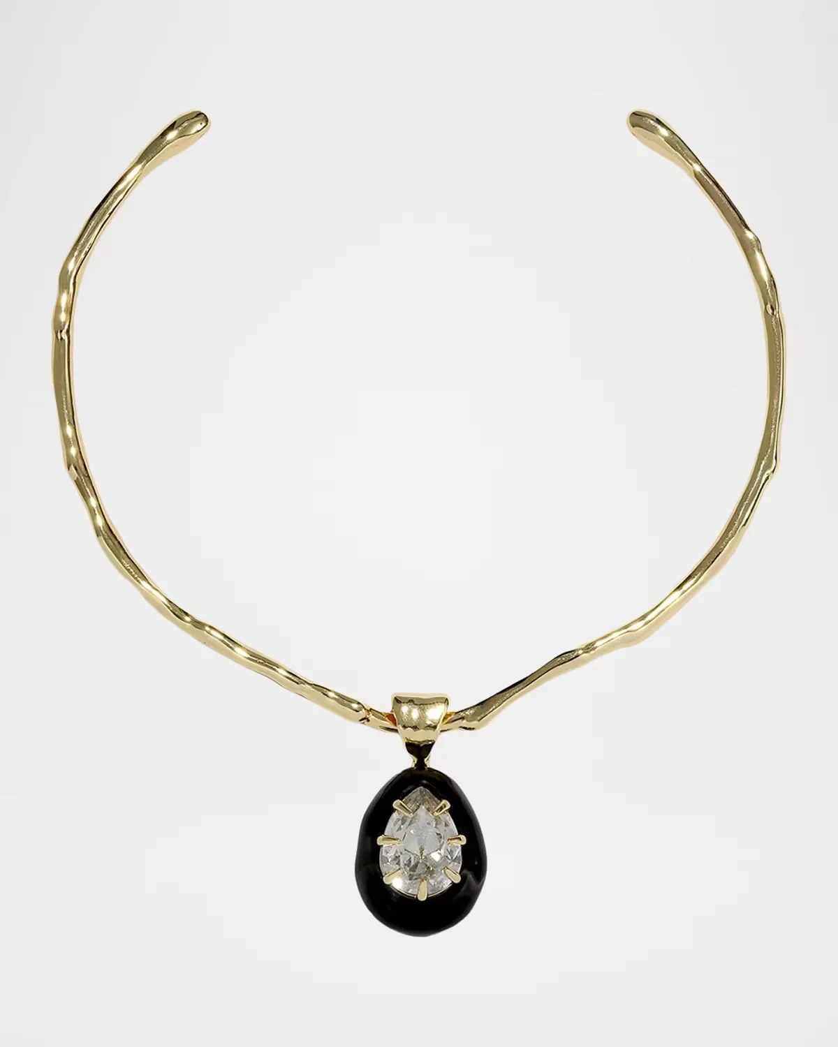 Bonbon Crystal Teardrop Collar Necklace by Alexis Bittar