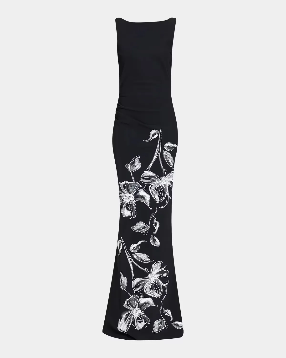 Ajour Floral Mermaid Gown by Chiara Boni La Petite Robe