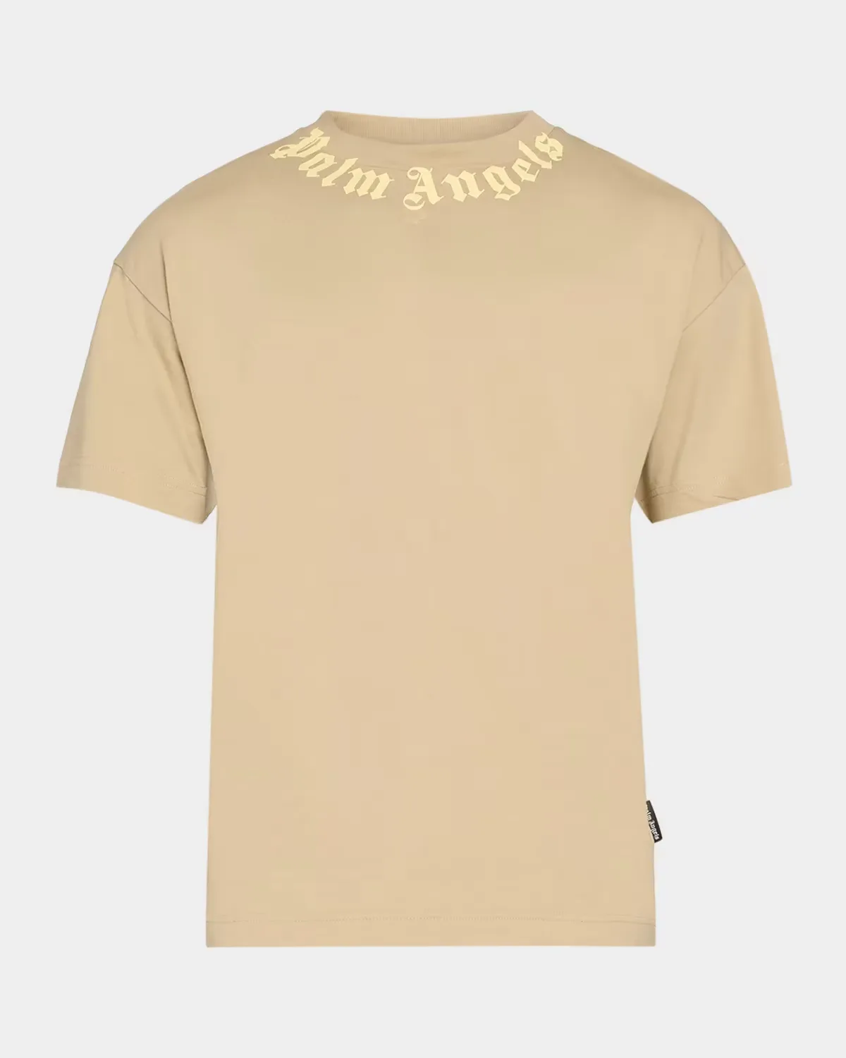 Neck-Logo Crewneck T-Shirt by Palm Angels