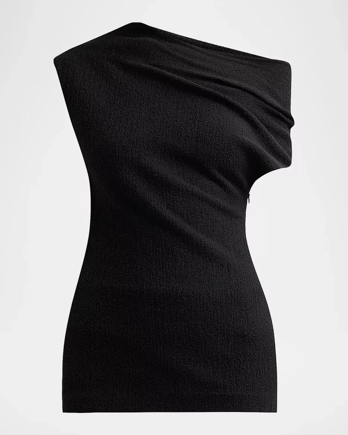 Draped One-Shoulder Top by Totême