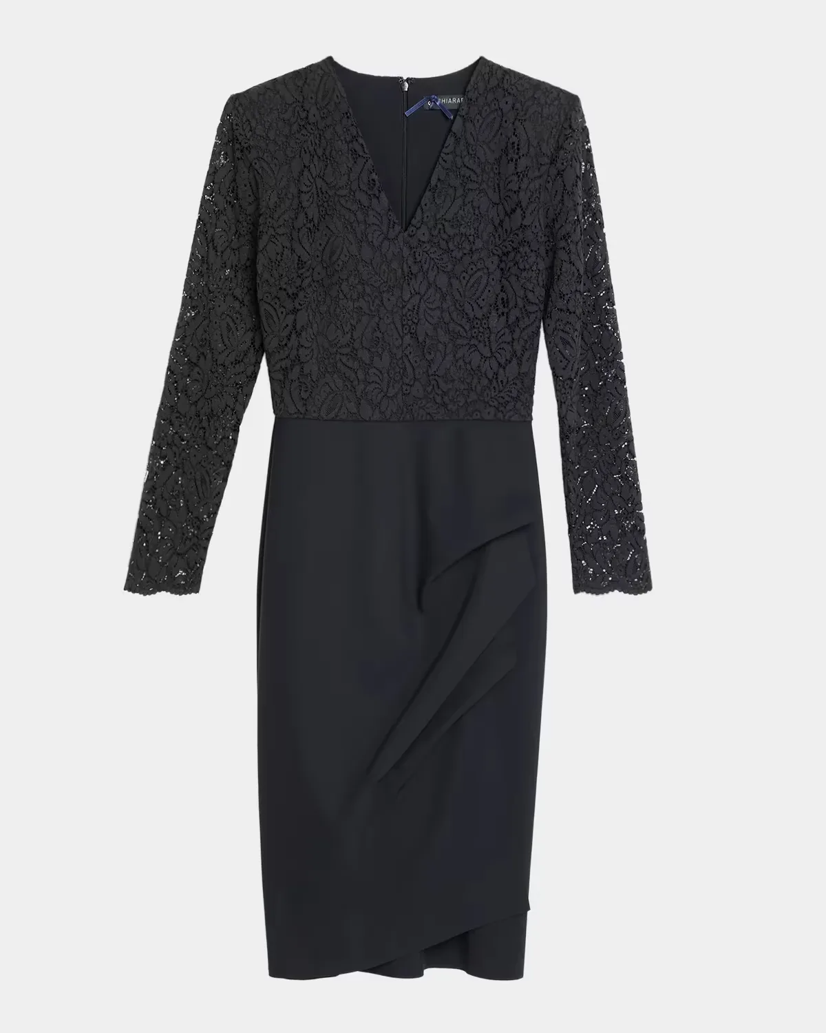 Maode Ruched Velvet Mermaid Gown by Chiara Boni La Petite Robe