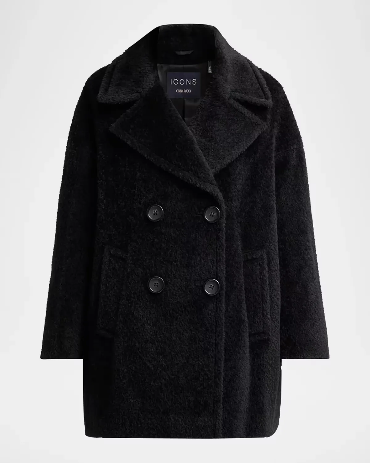 Icons Wool & Alpaca-Blend Peacoat by Cinzia Rocca