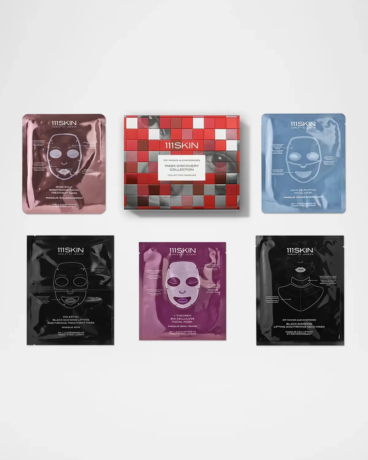 5-Piece Mask Discovery Collection by 111SKIN