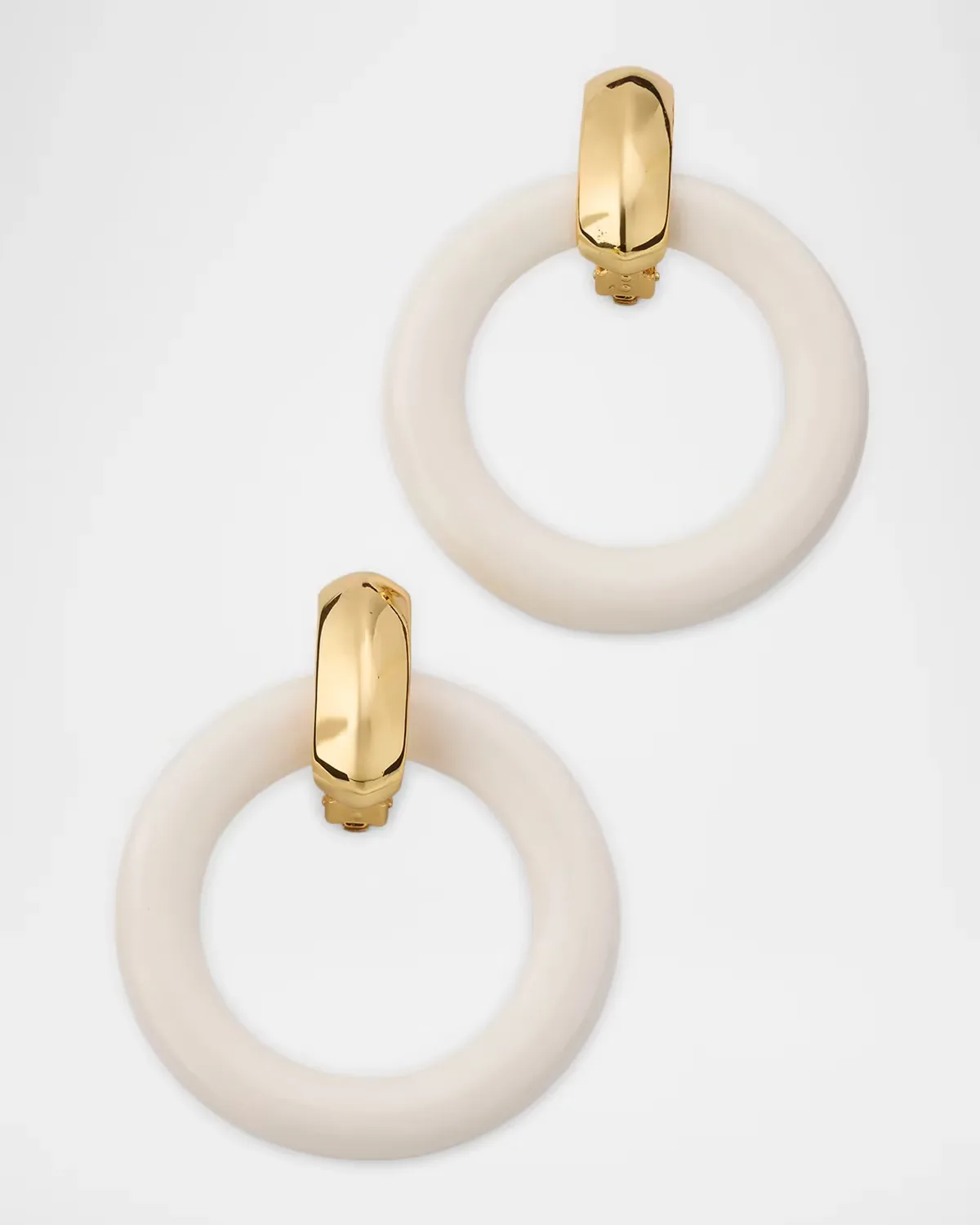 18K-Gold-Plated & Resin Drop Earrings by Kenneth Jay Lane