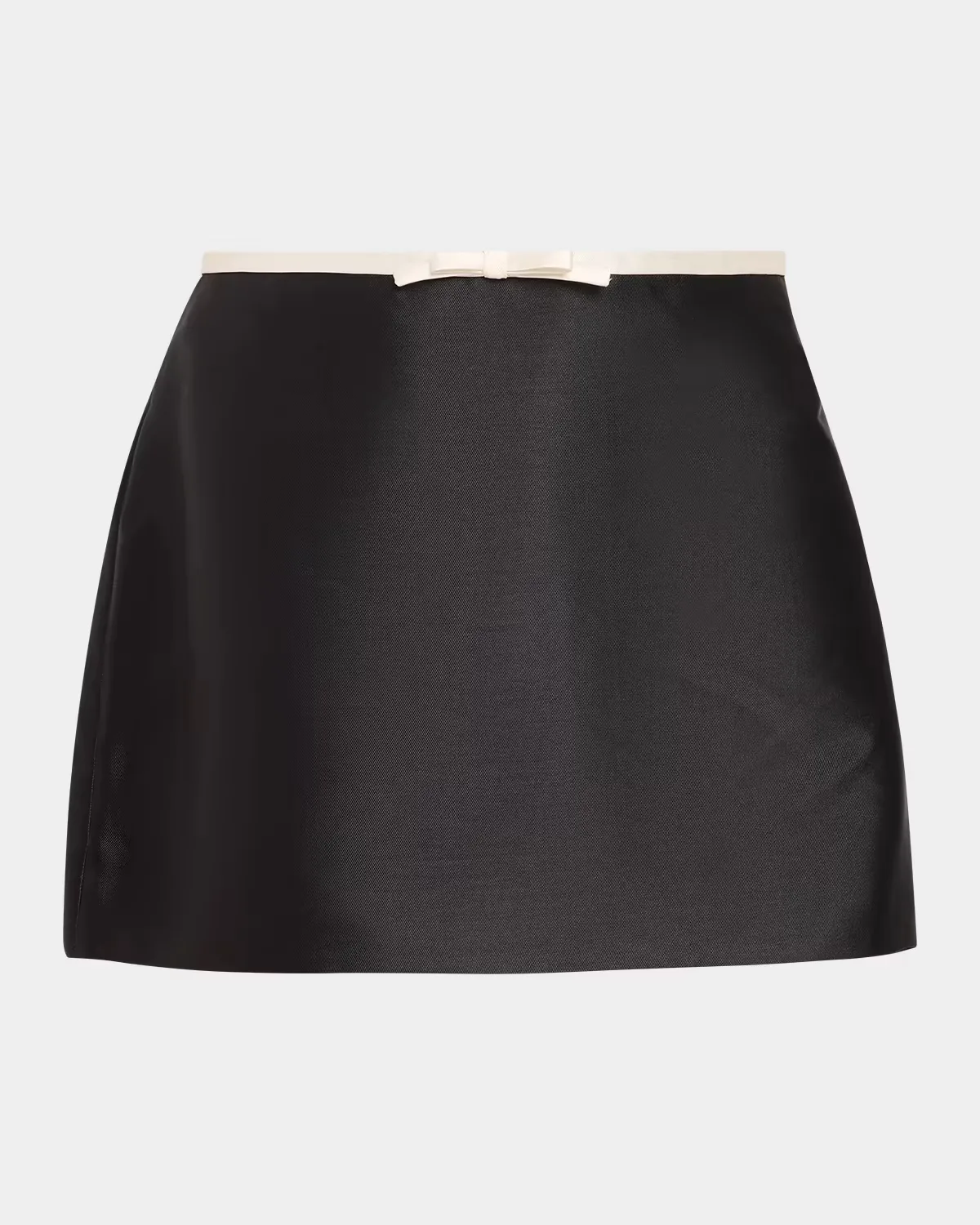 Viana Satin Mini Skirt by SIMKHAI