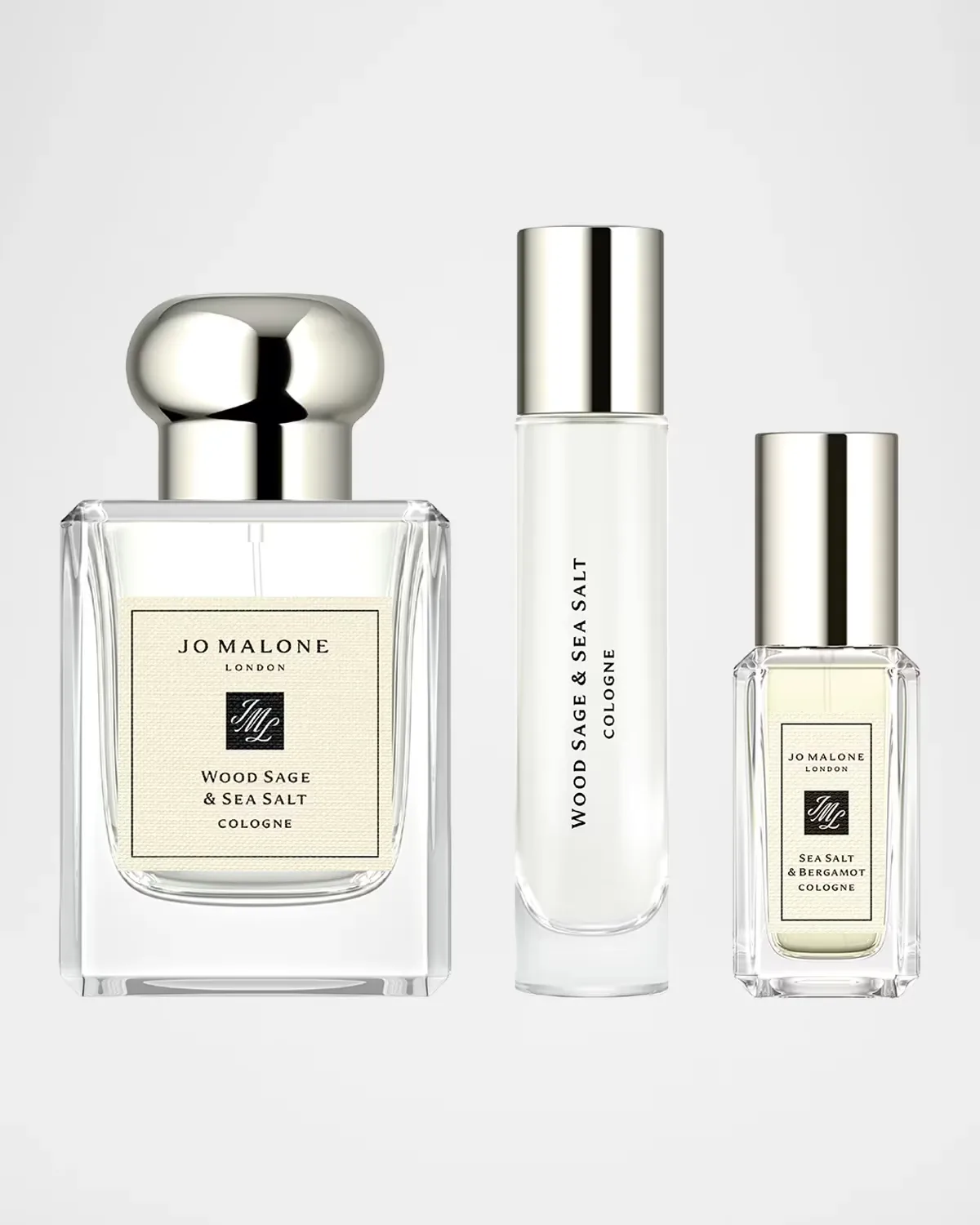 Wood Sage & Sea Salt Fragrance Layering Cologne Trio Set by Jo Malone London
