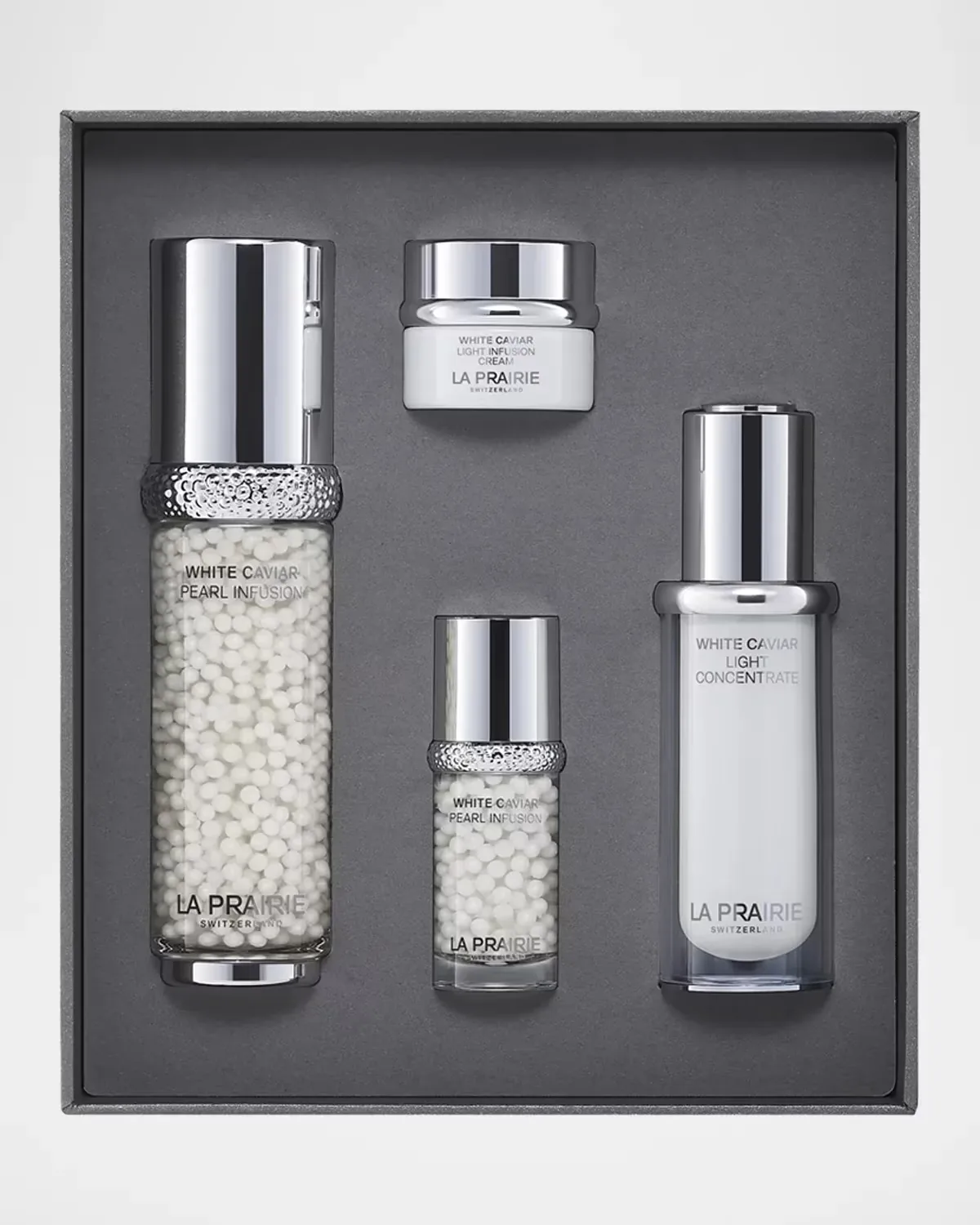 4-Piece White Caviar Brightening Indulgence Set by La Prairie