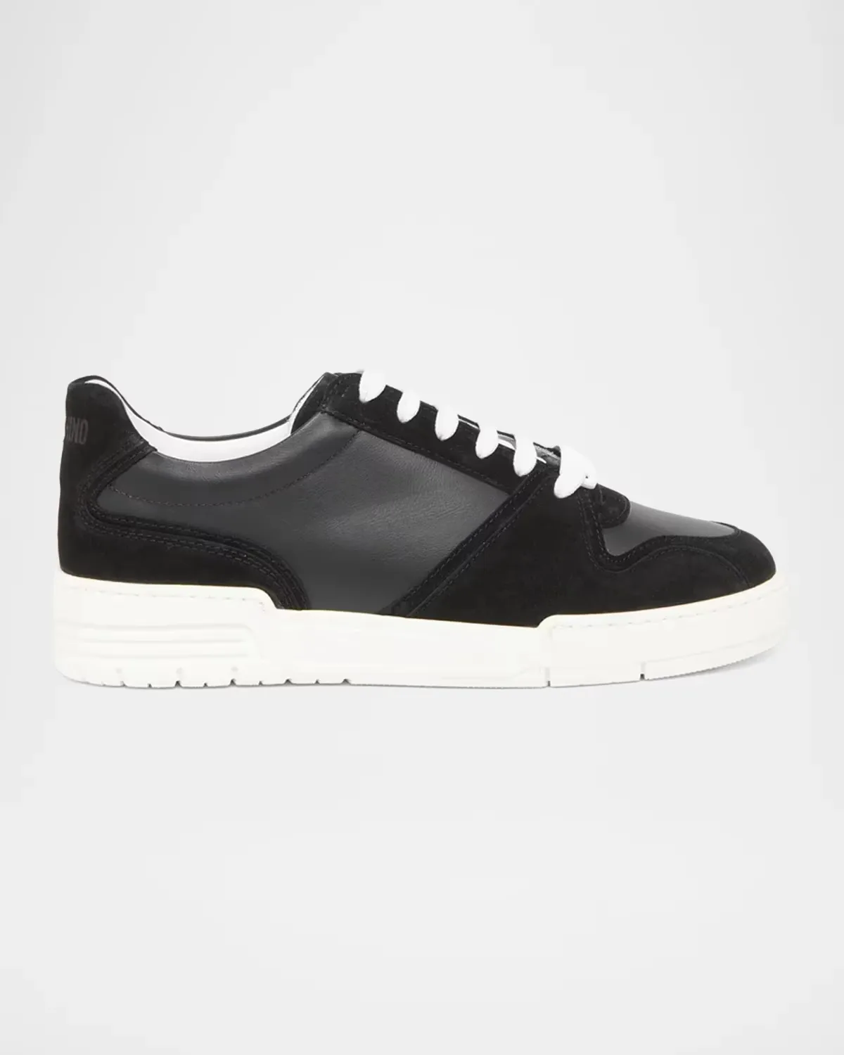 Leather Low-Top Sneakers by Moschino