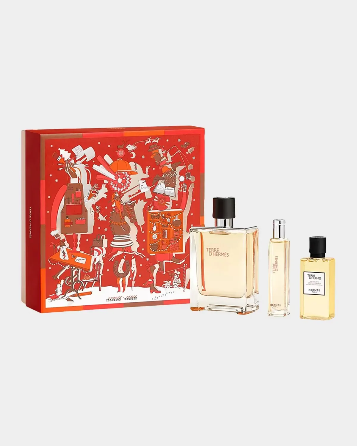 Terre D'hermes Eau De Toilette Gift Set by HERMS