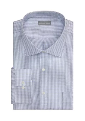 Travel Stretch Check Dress Shirt by MICHAEL Michael Kors