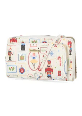 Mavis Nutcracker Print Wallet by Kim Rogers