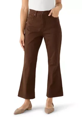 High Rise Kick Flare Pants by Crown & Ivy