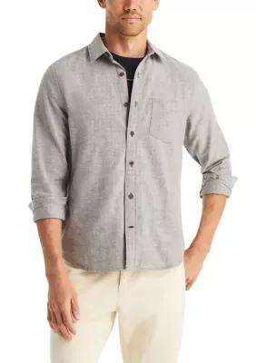 Solid Flannel Shirt
