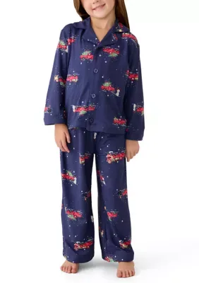 Heritage Santa Pajama Set by Pajamarama
